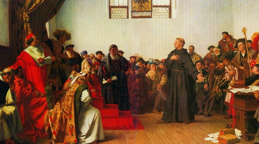 Tezele lui Luther încep reformarea.  Martin Luther: teolog creștin și inițiator al Reformei.  Germania în ajunul Reformei: politică, economie și cultură la începutul secolelor 15-16.  Motivele Reformei și începutul ei.  Reforma lui Martin Luther, a sa