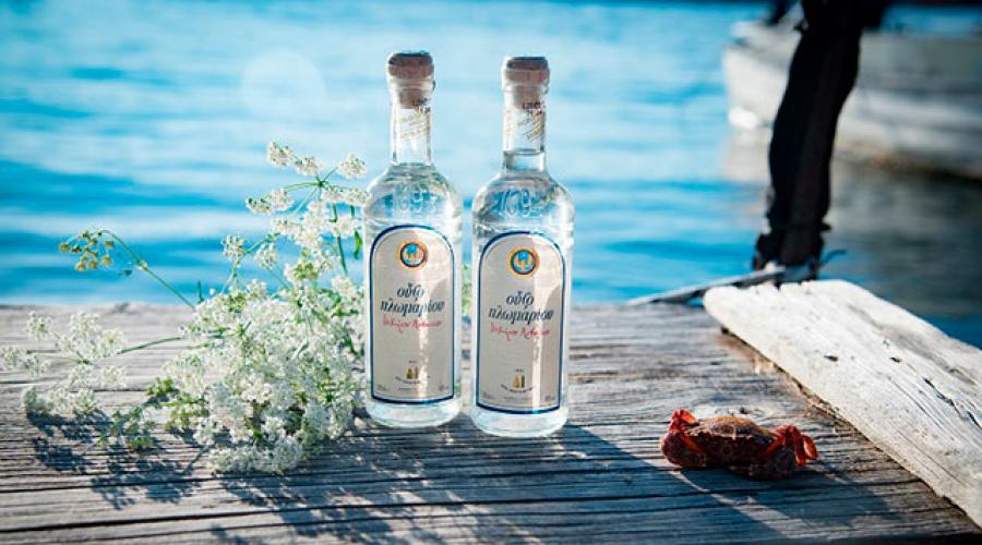 alcoolic național grec.  Vodcă grecească Ouzo – caracteristici de gust și rețete de cocktailuri.  Băuturi răcoritoare: cum să-ți potolești setea