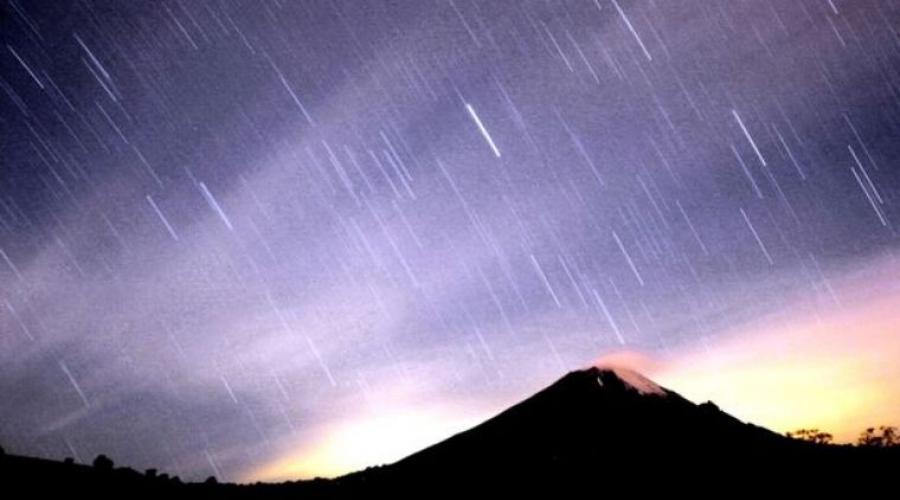 Kiša meteora lirida.  Liridi - najstarija kiša meteora Liridska meteorska kiša