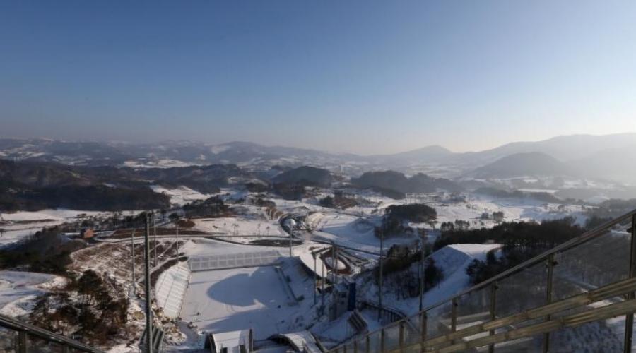 Cum arată locurile olimpice din Coreea cu trei luni înainte de începere.  Comparația PyeongChang și Jocurile Olimpice de iarnă cu Soci